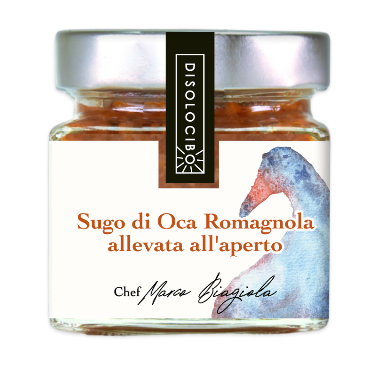 Sugo di oca romagnola allevata all'aperto