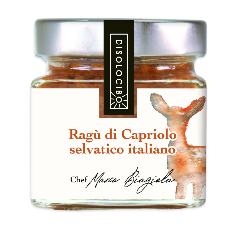Ragù di capriolo selvatico italiano