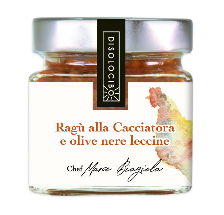 Ragù alla Cacciatora e olive nere leccine